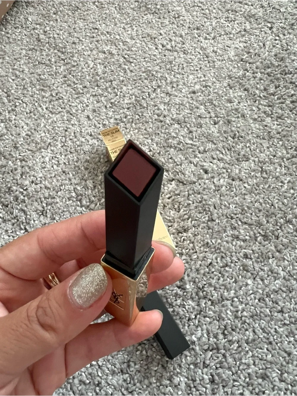 YSL Yves Saint Laurent leather Matte Slim Lipstick NWT